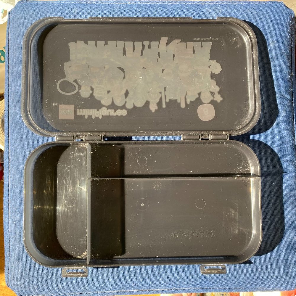 Legos Mini Figures Container - Picture 2 of 2